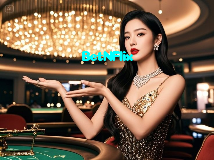 BetNFlix casino presented on mobile device in Pakistan with slots and live games